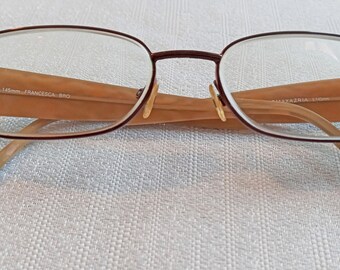 BCBGMAXAZRIA Beva Rose Laminate Eyeglasses Frame 55-16-145mm  display picture 1
