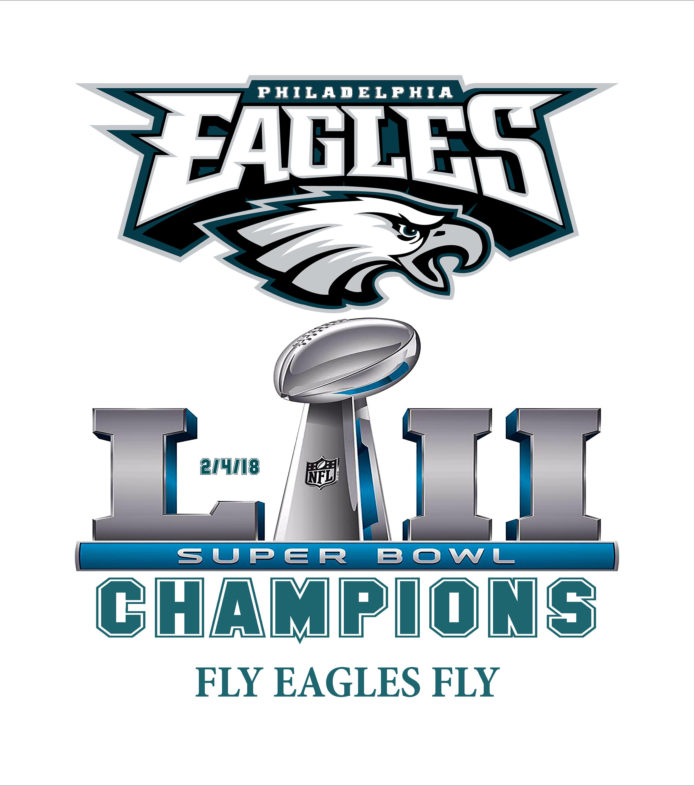 Philadelphia Eagles Super Bowl Champions L I I Playbook With Transparent  Background Coffee Mug by Lone Palm Studio - Fine Art America