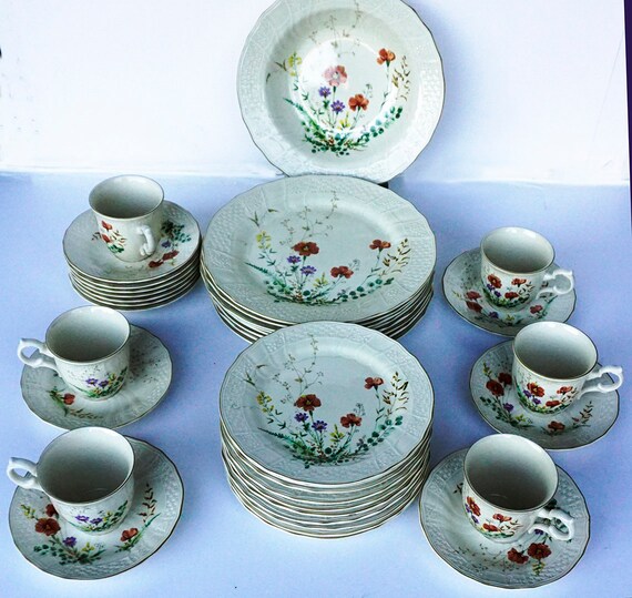 Mikasa Fine China Set Rare Find Etsy