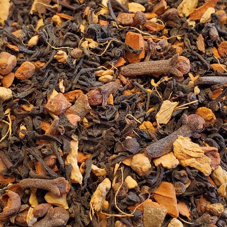 Masala Chai Tea 30 Bags Contains Caffeine, Cinnamon, Cardamom and