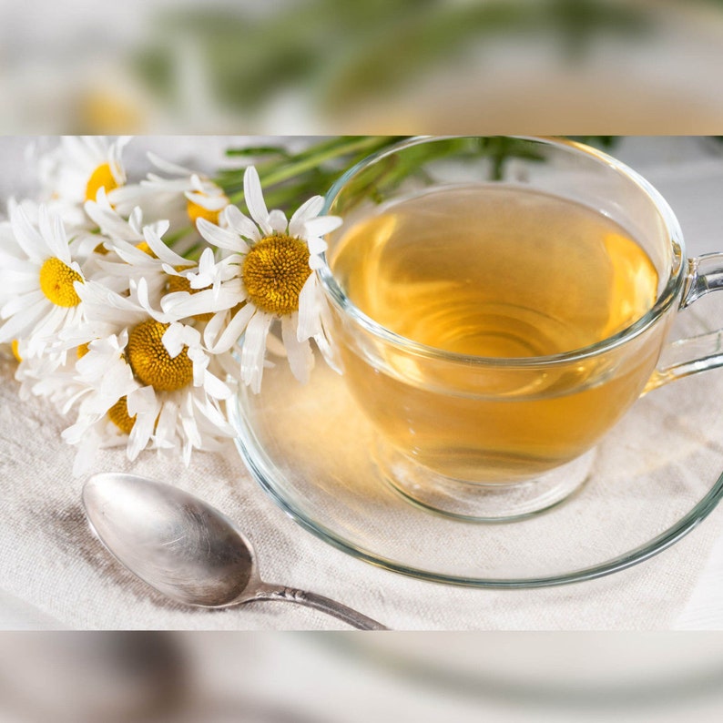 Chamomile Tea 30 Bags 100 Natural Premium Tea in Resealable Etsy