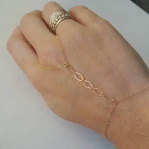 Slave Chain / gold filled / sterling silver / edgy / fun / gift / unique / lightweight / boho