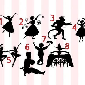 Nutcracker Ballet Vinyl Decal | Sugar Plum Fairy, Mouse King