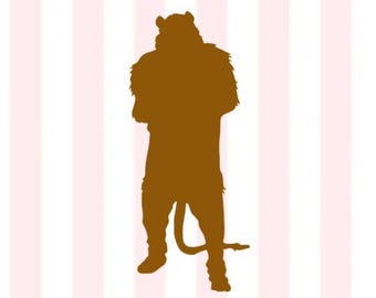 Cowardly Lion Vinyl Decal | Wizard of Oz Decor
