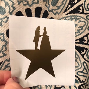 Hamilton Musical Vinyl Decal | Hamilton Vinyl Decal | Hamilton Vinyl Sticker | Hamilton Vinyl Decal Sticker | Hamilton Musical Sticker