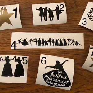 Hamilton-sticker | Hamilton-sticker | Hamilton-muzieksticker | Hamilton | Aangepaste stickers | Hamilton-stickers | Alexander Hamilton