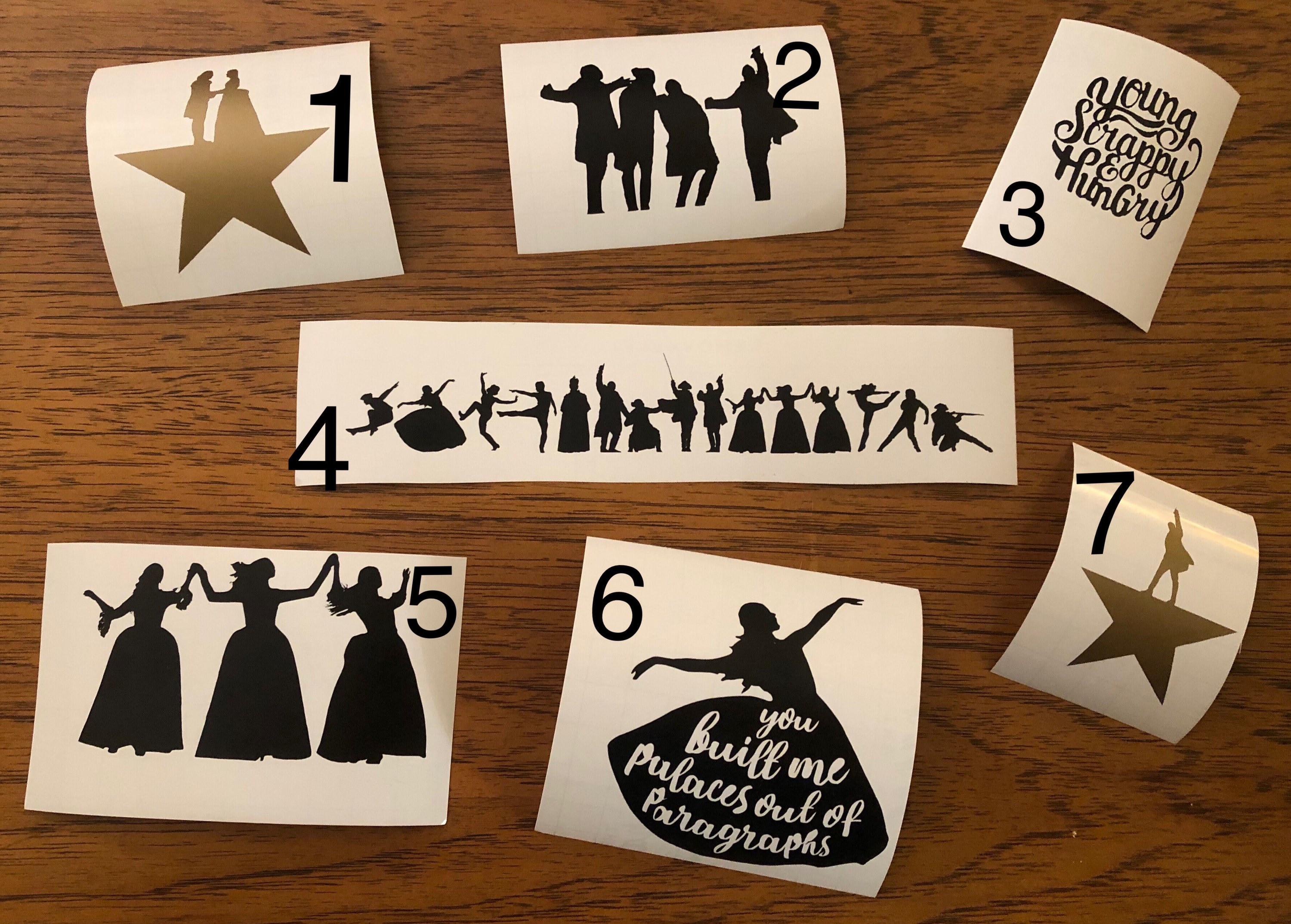 Hamilton Decal Hamilton Sticker Hamilton Musical Decal Etsy