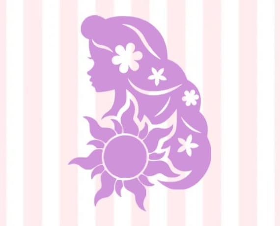 Rapunzel Decal | Rapunzel Vinyl Decal | Rapunzel Lost Princess Decal | Fairytale Decal | Rapunzel Decal Sticker | Rapunzel Decal