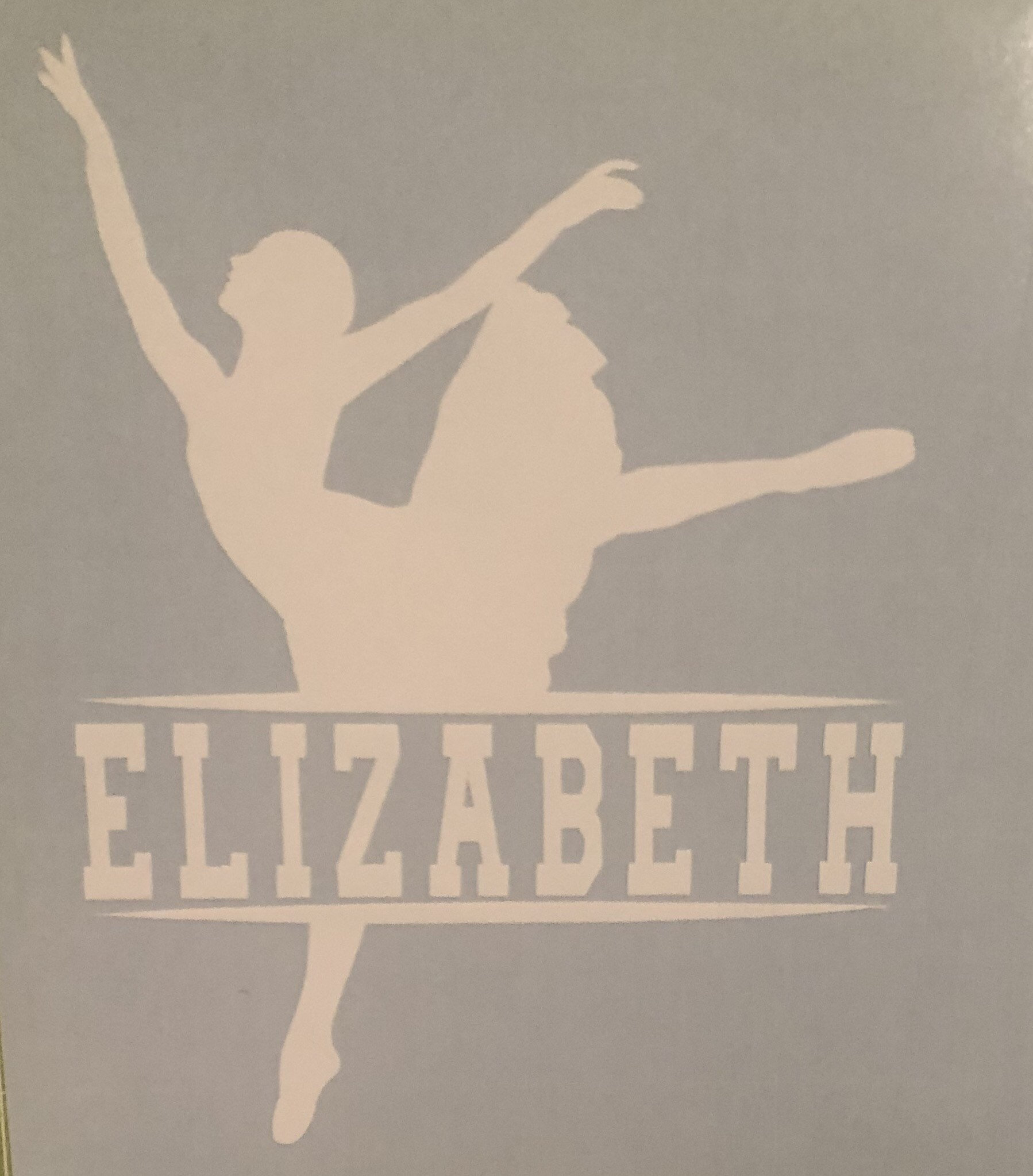 Ballet Dancer Vinyl Decal | Dance Decal | Ballet Dancer Sticker | Dance ...