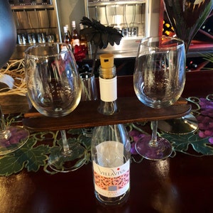 Portabotellas de vino / Portavasos de vino / Accesorios para vino / Portabotellas y copas de vino / Vuelo de vino / Portabotellas de vino de madera / Botella