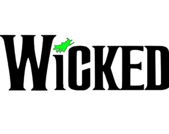 Wicked Vinyl Aufkleber | Wicked Das Spielwerk | Wicked The Musical Aufkleber | Elphaba Aufkleber | Elphaba | Hexe Vinyl Aufkleber |Wicked Musical Vinyl Aufkleber