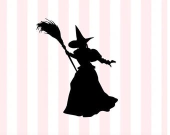 Wicked Witch Vinyl Decal | Wizard of Oz, Miss Gulch