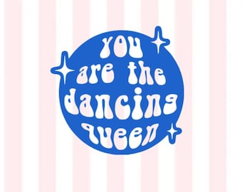 Dancing Queen Vinyl Decal | Mamma Mia Inspired