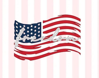 Amerikanische Flagge Aufkleber | Freiheit USA Aufkleber | USA Aufkleber | Vaterländischer Vinyl Aufkleber | 4. Juli Vinyl Aufkleber | 1776 Vinyl Aufkleber | Freiheit Auto Aufkleber