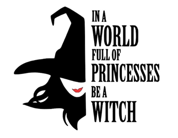 Wicked Vinyl Decal | Wicked The Musical | Wicked The Musical Decal | Elphaba Decal | Elphaba | Witch Vinyl Decal |Wicked Musical Vinyl Decal