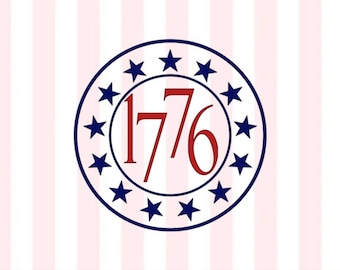 1776 Vinyl Decal | America Decal | USA Decal | Patriotic Vinyl Decal | 4th of July Vinyl Decal | America Vinyl Decal | 1776 Car Decal | 1776