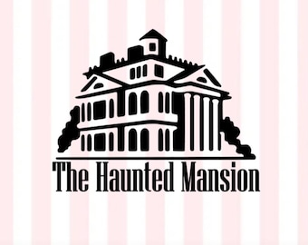 The Haunted Mansion Vinyl Decal | Haunted Mansion Vinyl Decal | Haunted Mansion | Disney Decal | Disney Halloween Decal | Haunted Mansion