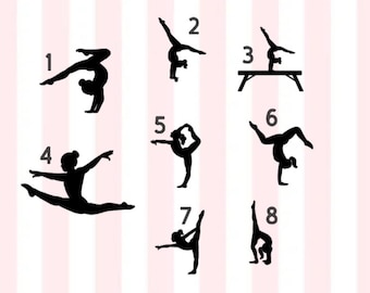 Gymnastics Decal | Gymnast Decal | Gymnastics Car Decal | Gymnast Car Decal | Gymnastics Mom Decal | Gymnastics Coach Vinyl Decal | Gymnast