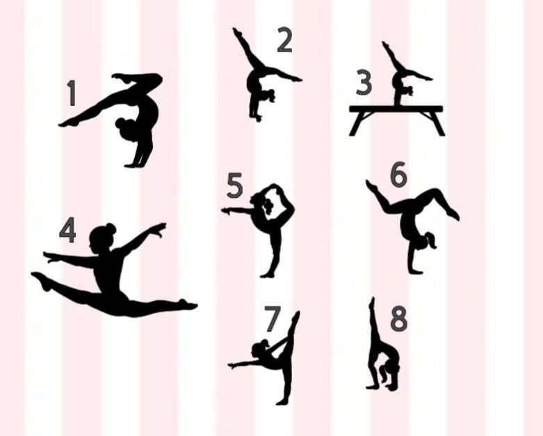 Gymnastics Mom Die-Cut Vinyl Decal - Black, 5.3 X 3.5 Inches, For Wall Or Laptop - View #2