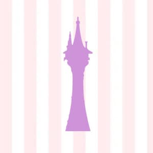 Rapunzel Tower Decal | Rapunzel Castle Vinyl Decal | Rapunzel Lost Princess Decal | Fairytale Decal | Rapunzel Decal Sticker |Rapunzel Decal