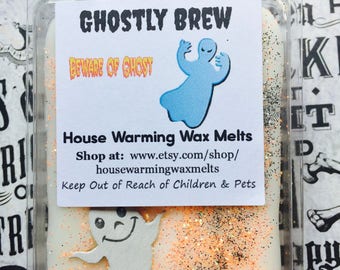 Ghostly Brew Wax Melt, House Warming Wax Melts, soy melts, breakaway bars