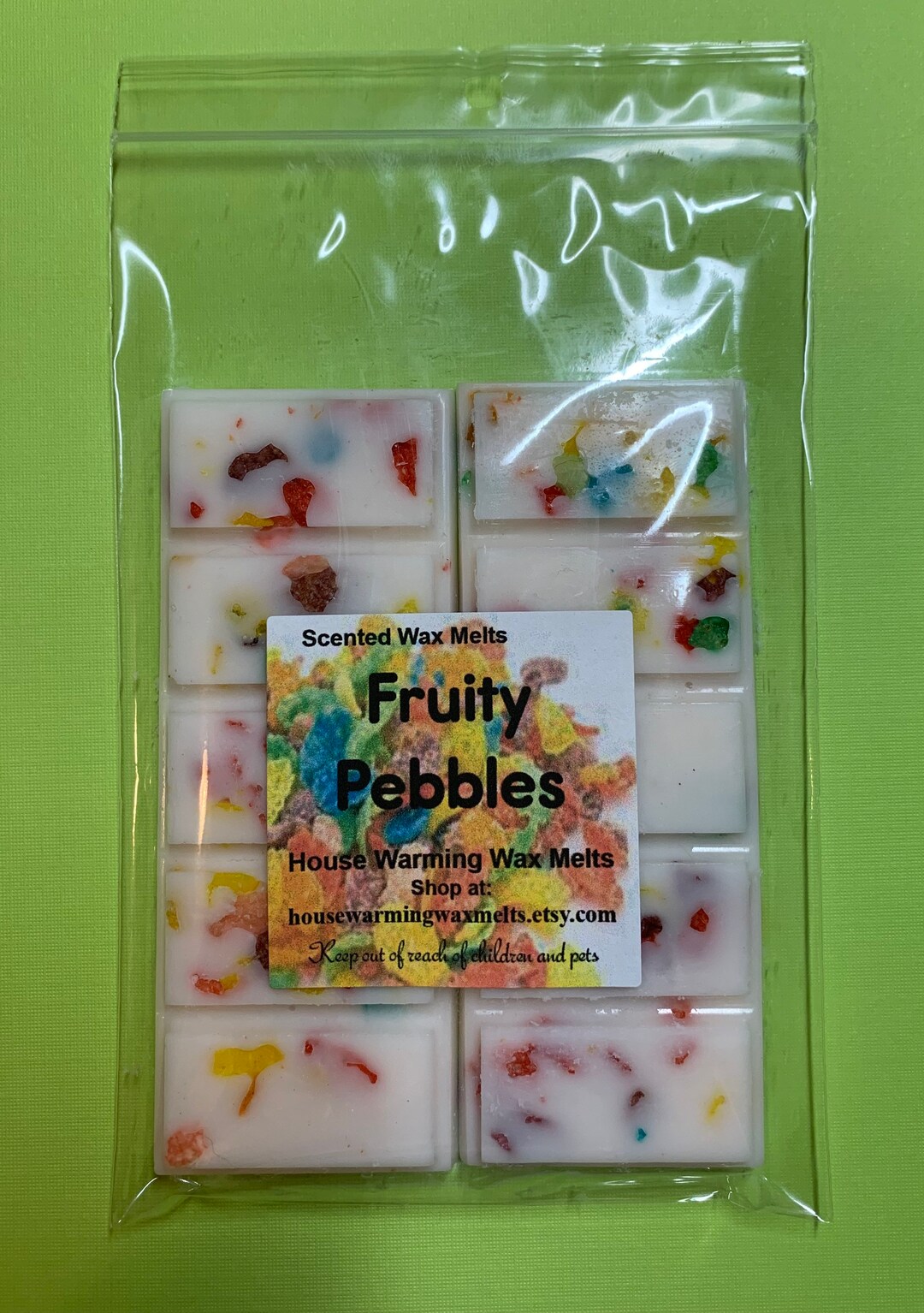 Fruity Pebbles Wax Bars House Warming Wax Melts Wax Melt Etsy