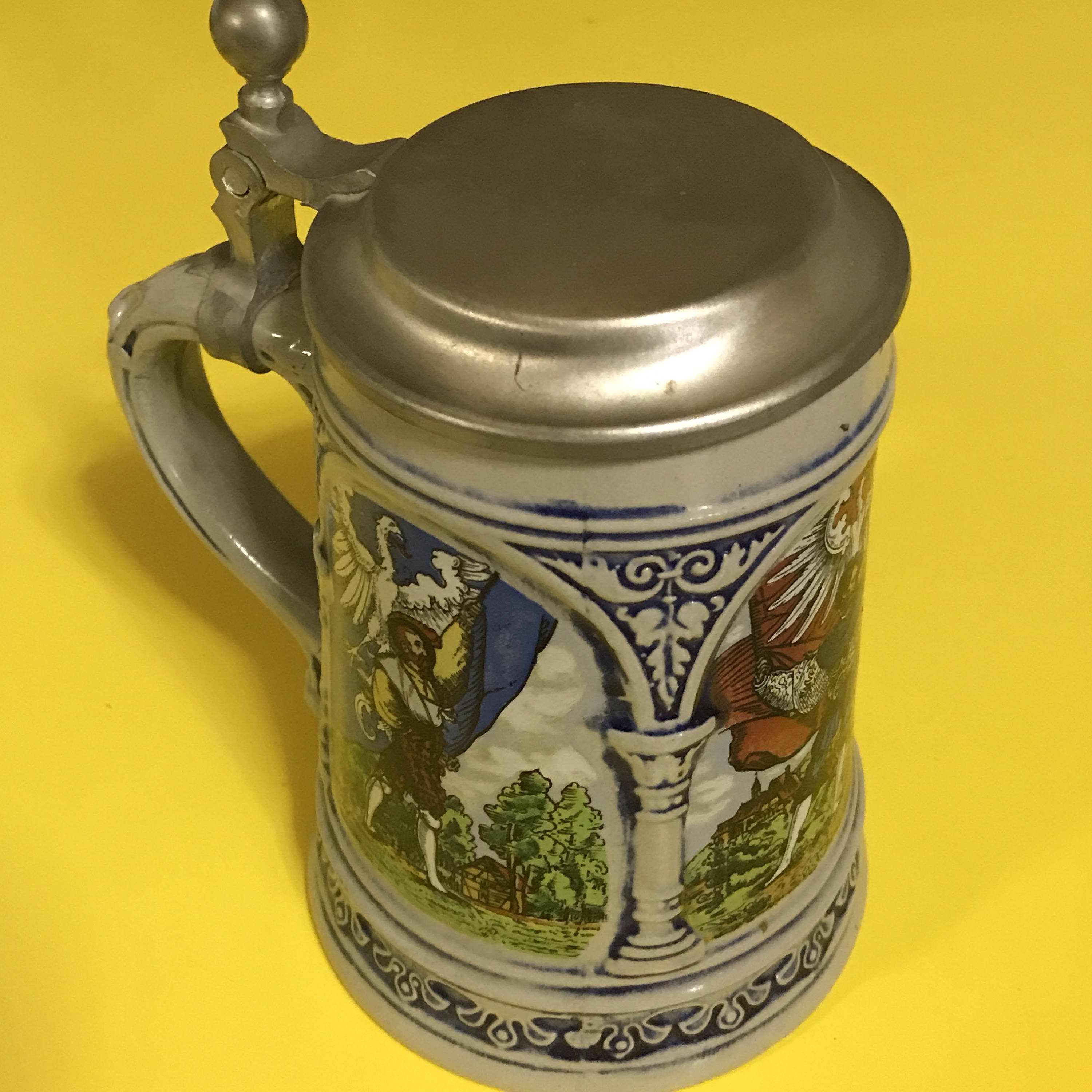 Original Gerzit Gerz W Germany Beer Stein Vintage Beer Stein Etsy