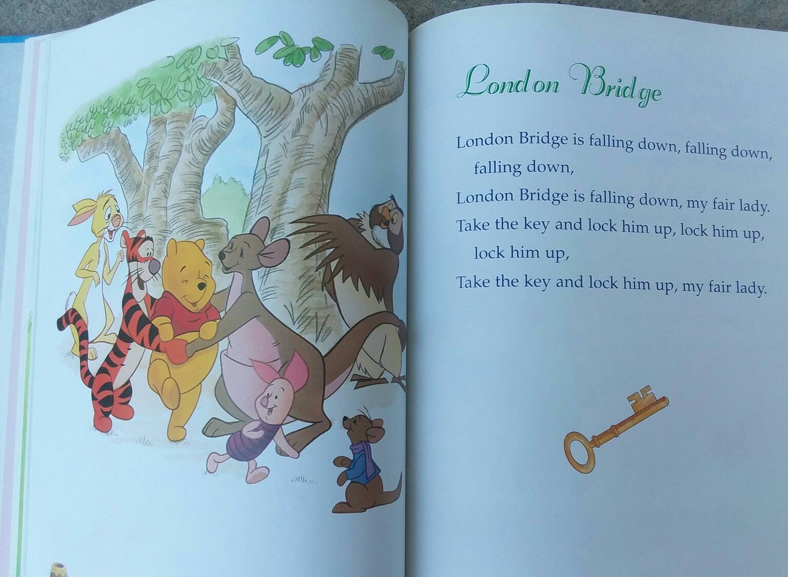 1998 The Nursery Rhymes Of Winnie The Pooh Book Classic Disney | Etsy