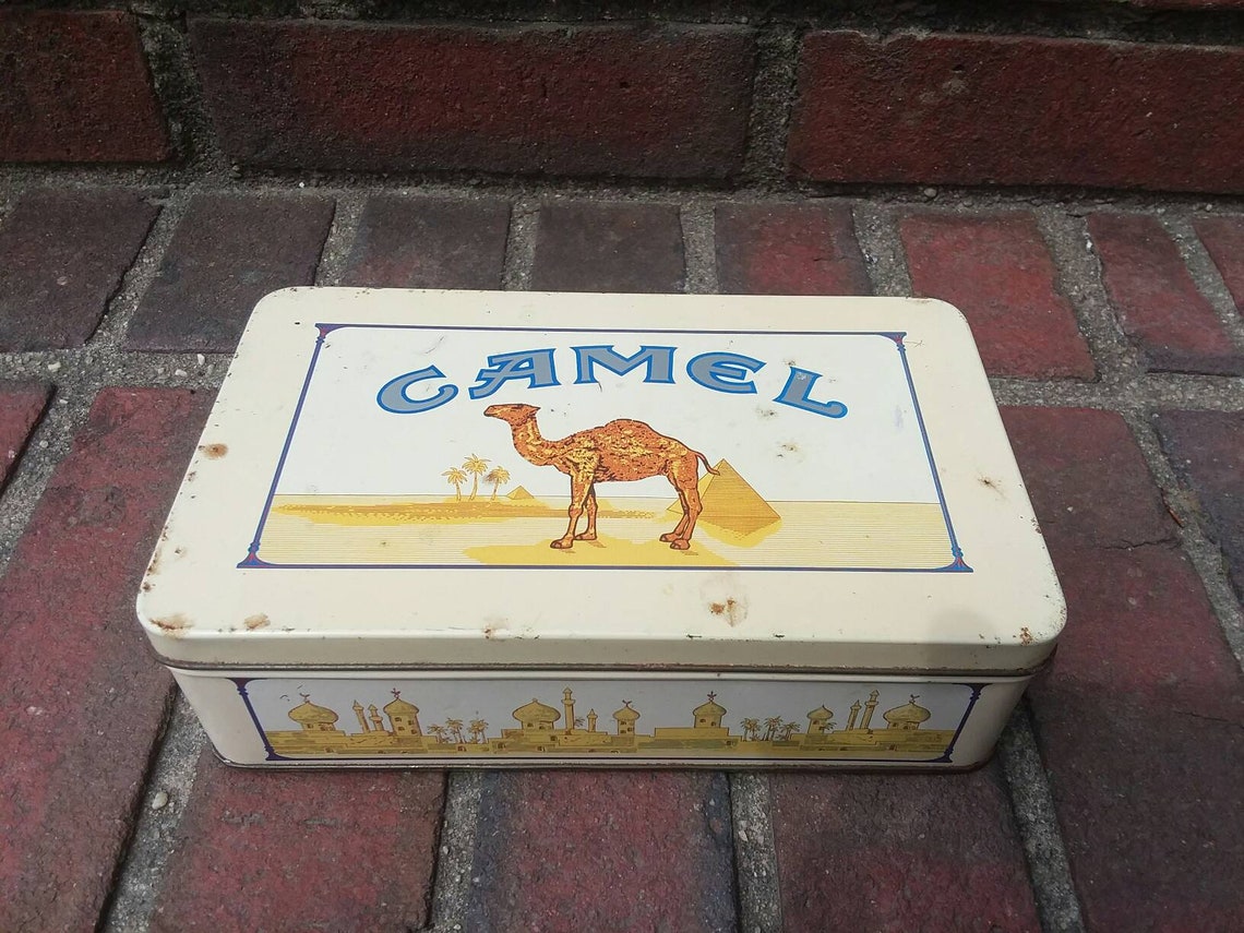 Vintage Camel Tin Box & Matches 1992 Camel Memorabilia Joe Etsy