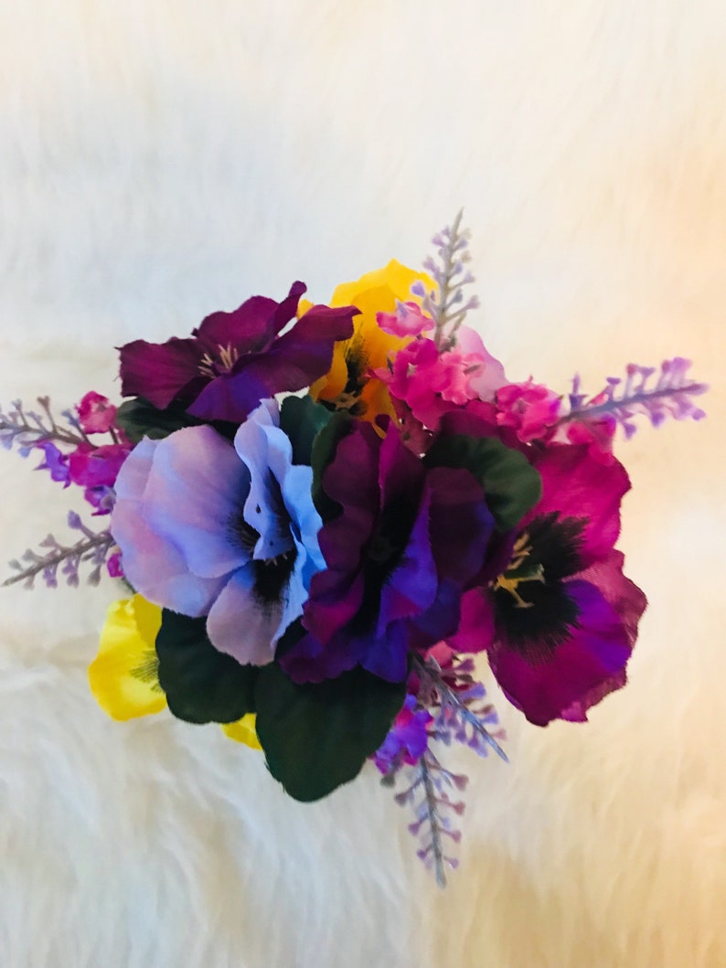Small Glass Bottle Vase Flower Arrangements Etsy
