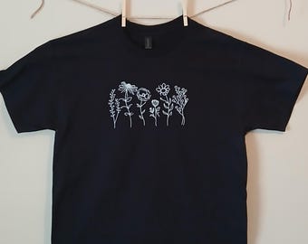 Graphic tshirt, Flower tshirt