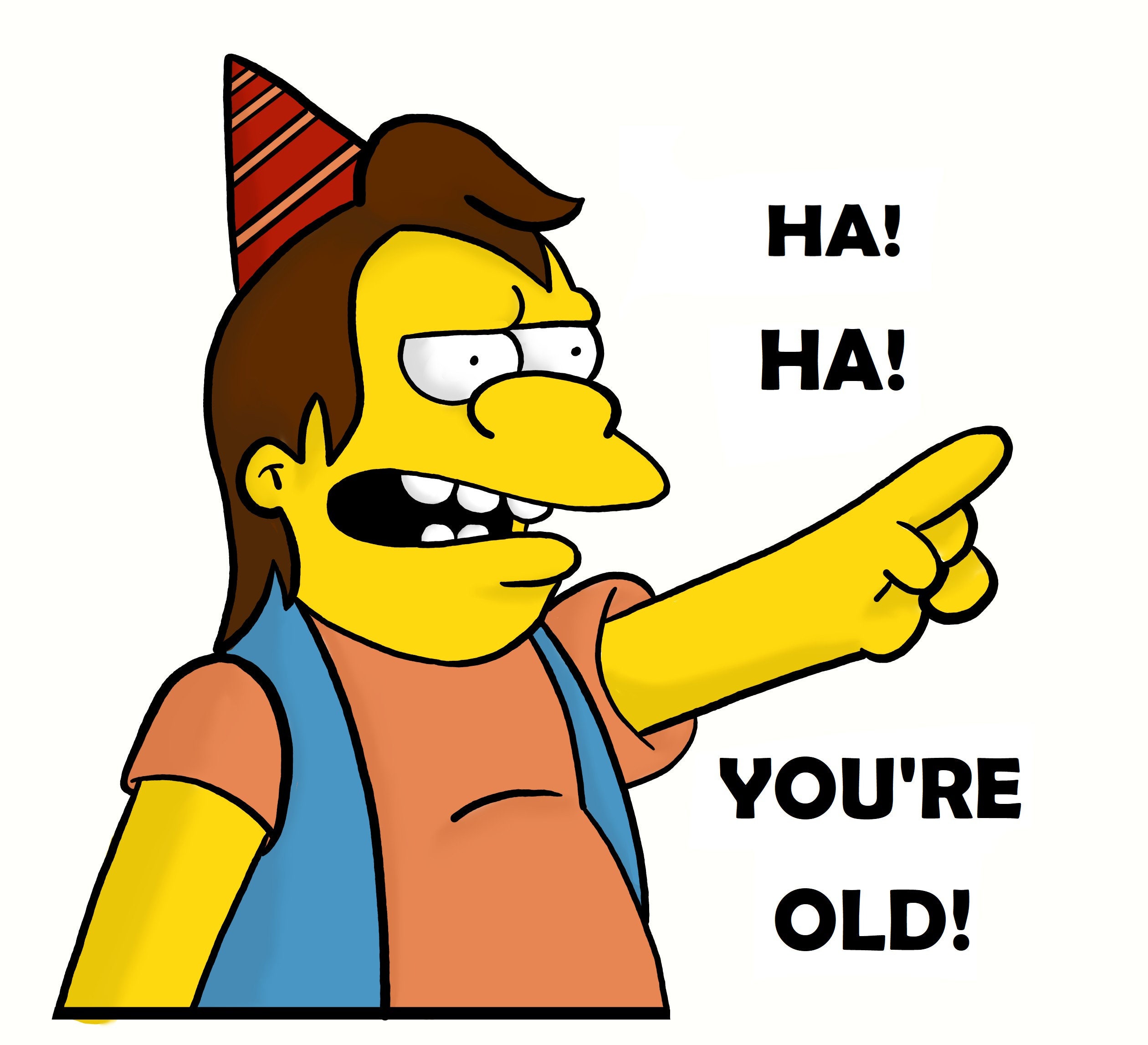 Simpsons inspired birthday cards Etsy