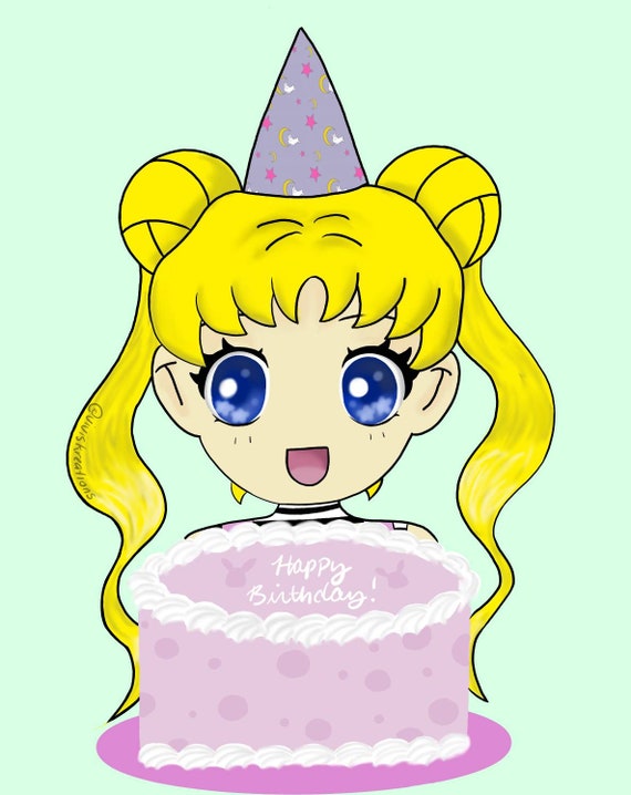 Sailor Moon Birthday Card m sailor moon Other Collectible Sailor Moon