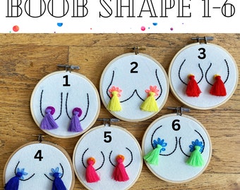 CUSTOM Titty Tassel Hoop