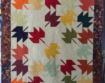 Fall Maple Leaf Quilt