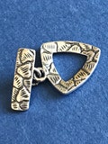 Sterling Silver Triangle Toggle ~ Jewelry Finding
