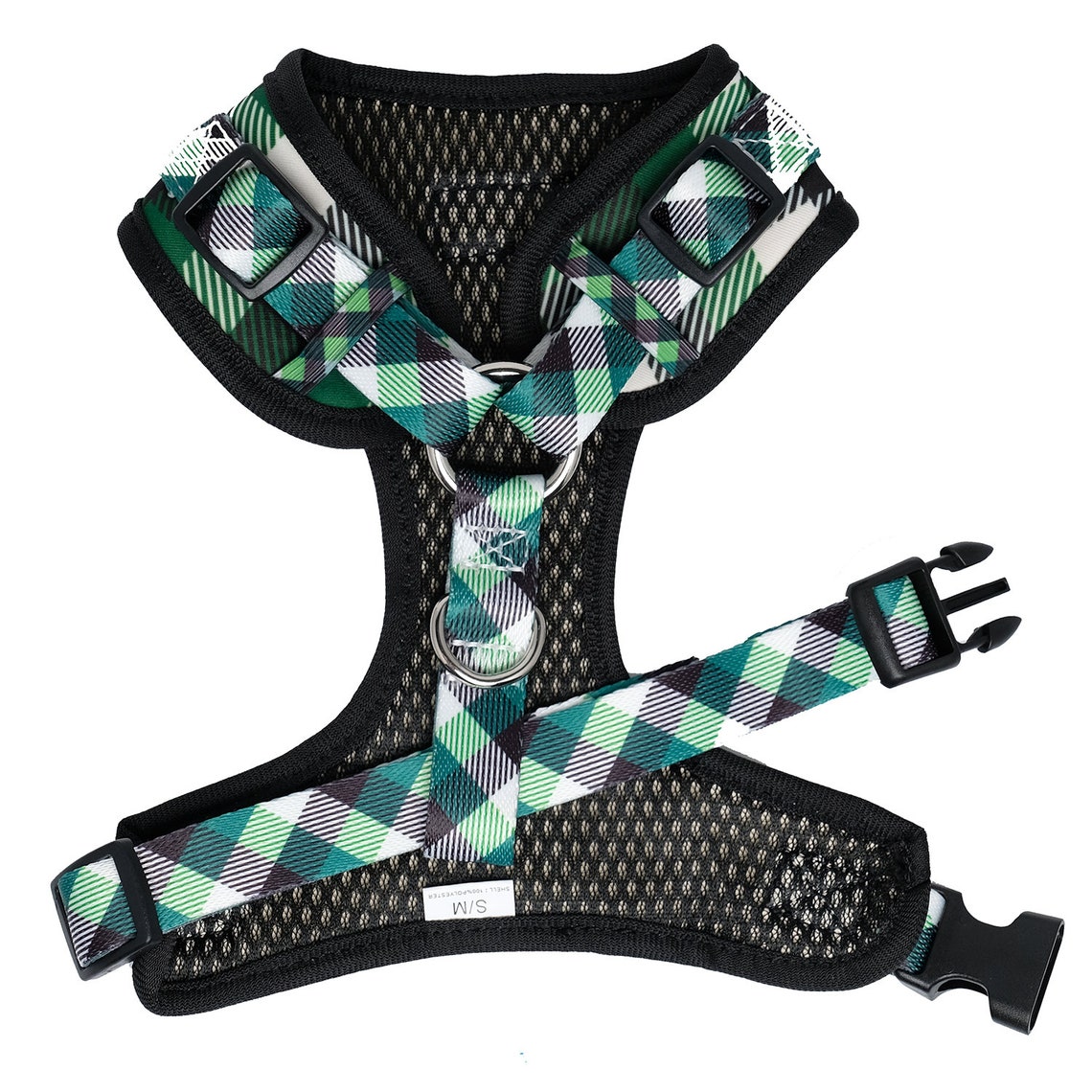 Green Plaid Dog Harness Dog Harness / Dog Harness Australia Etsy