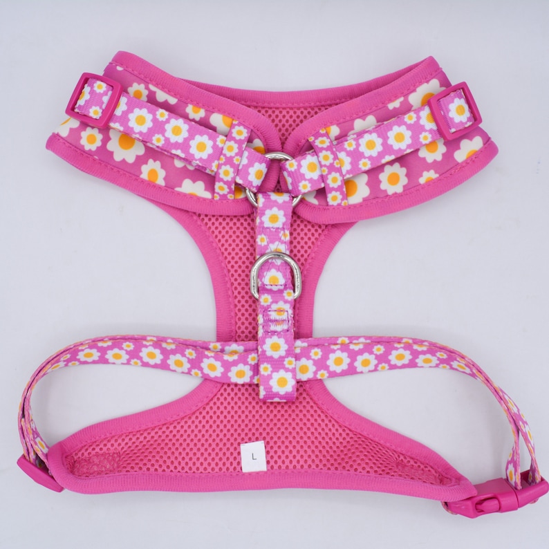 Pink Daisy Dog Harness Dog Harness / Dog Harness Australia Etsy