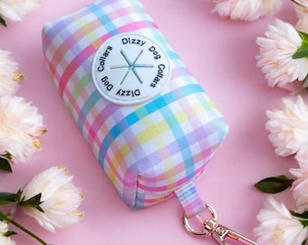 Sherbet Gingham | Waste Bag Holder