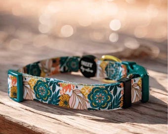 Bohemian Garden Dog Collar | Value Range Dog Collar