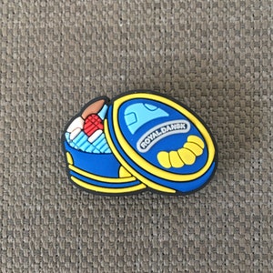 Butter Cookie Tin Sewing Kit Croc Charm