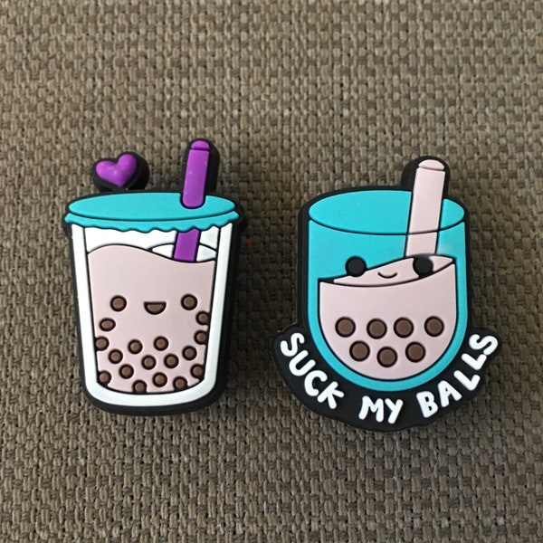 Boba Charms for Crocs Etsy