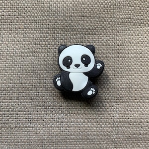 Panda Croc Charm