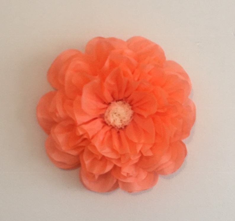 Tissue Paper Flower Wall for Nursery and Home Decor Kids Etsy