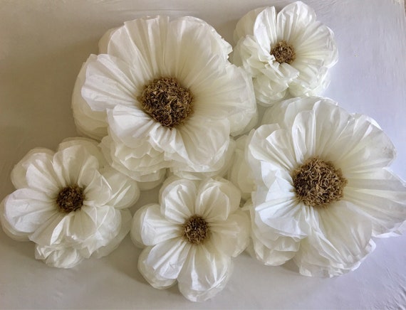 Flores gigantes de papel de abedul para bodas despedidas de - Etsy México Flores gigantes de papel de abedul para bodas despedidas de - Etsy México