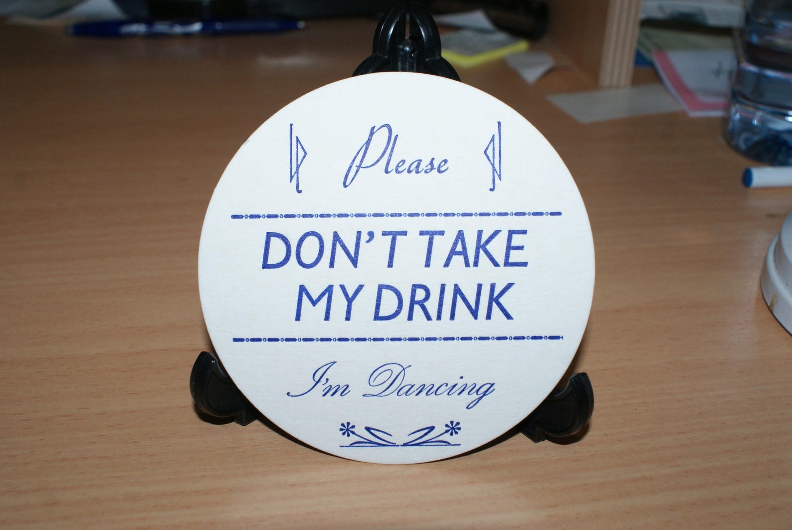Please Don't Take My Drink I'm Dancing. Letterpress - Etsy Australia