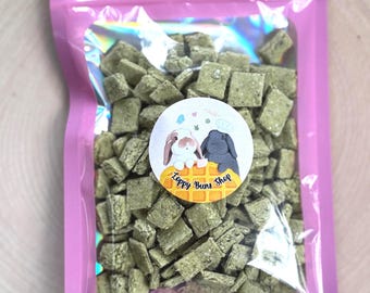 BUNNY CROUTONS | Rabbit Pals Exclusive Treat | Salad Topper | Bunny Treats | Cilantro, Parsley, Basil, Oats