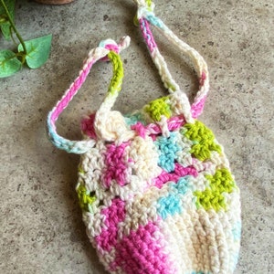 Small Drawstring Bag, Tween Girl Gifts, Travel Gift for Sister on Wedding Day, Birthday Gift for Young Girl, Gift for Spa Client, For Her