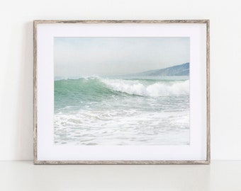 California Prints - Coastal Ocean Waves Wall Art - Beach Photography - Surf Decor