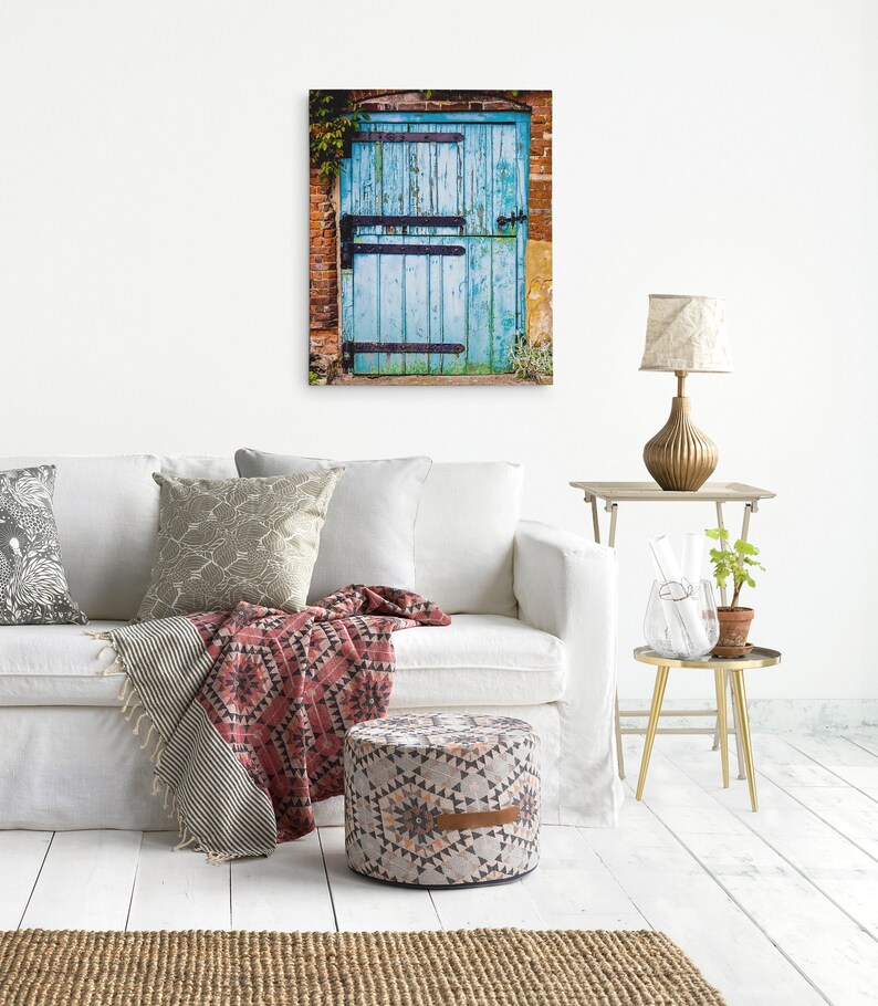 Rustic Wall Decor Country Cottage Distressed Wood Barn Door Etsy